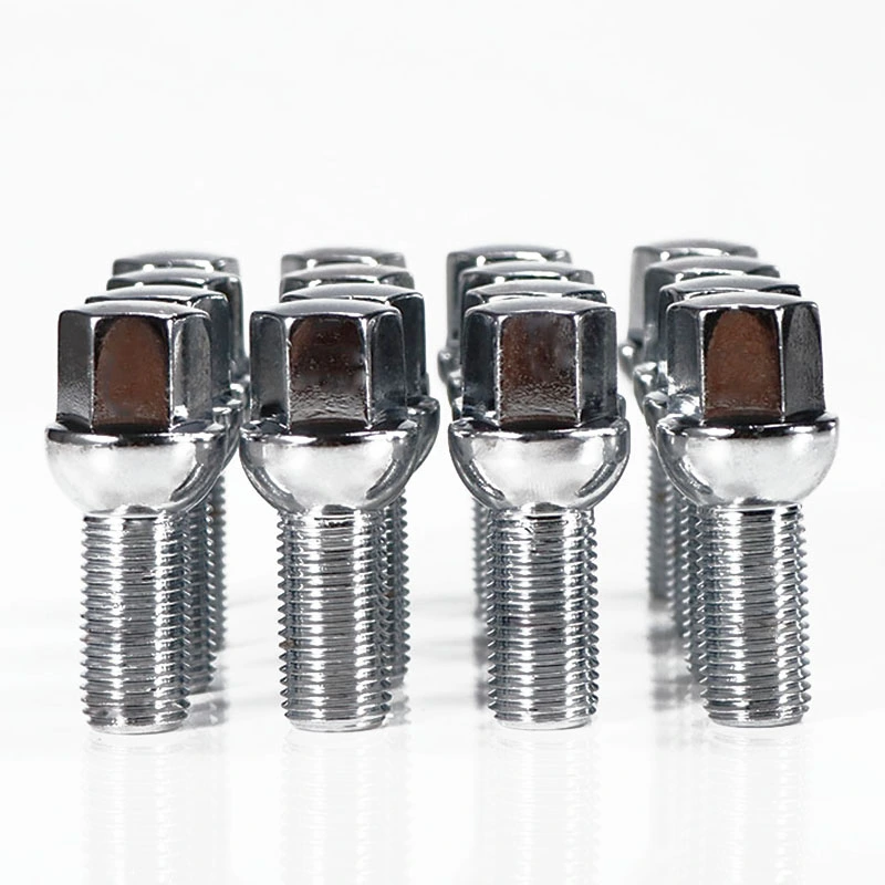 M12x1.25 สลักเกลียวดึงล้อที่นั่งแบบบอล